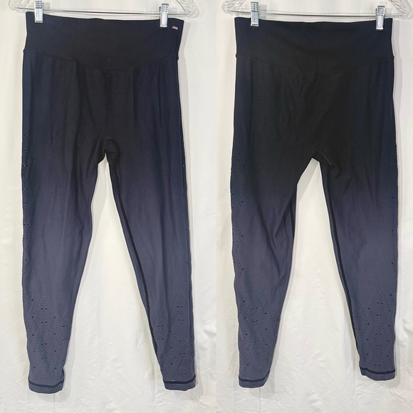 Pink Victoria Secret Sport Seamless Tight With Open Knit Details Leggings — L - Picture 2 of 12